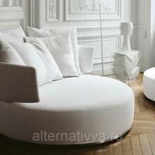 Оригинальный диван круглой формы на заказ недорого