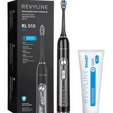 Звуковая щетка Revyline RL010 Black плюс зубная паста