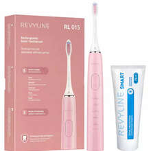 Звуковая зубная щетка с 5 режимами Revyline RL015 Pink