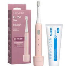 Аватарка для объявления: Зубная щетка Revyline RL050 Pink и паста для зубов