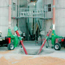 Винтовой конвейер Mus-Max (Австрия) с зерновой пушкой