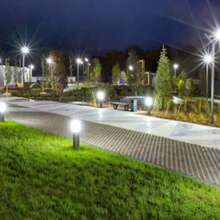 Автономные консольные уличные светильники KIBOR