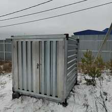 Металлический Сборно-разборный хозблок Танк