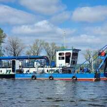 Земснаряд дизельный фрезерный рыхлитель для грунтов