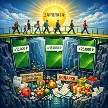 Финансовый мост между праздниками и зарплатой