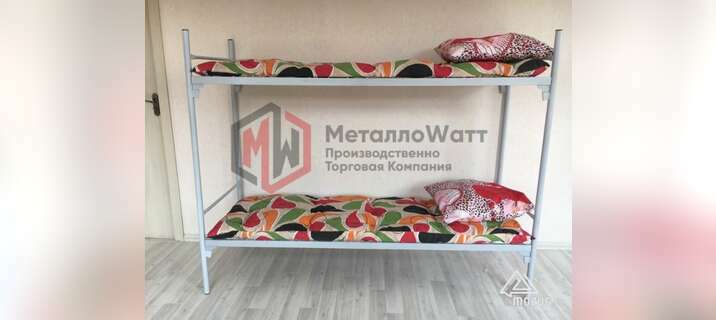 Металлические кровати двухъярусные в Москве