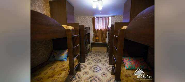 Односпальная кровать в хостеле Барнаула по низкой цене в Барнауле