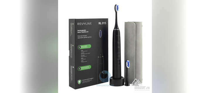 Звуковая щетка Revyline RL015 Black с пятью режимами в Хабаровске