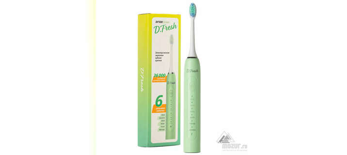 Электрические зубные щетки D.Fresh DF500 Green в Москве