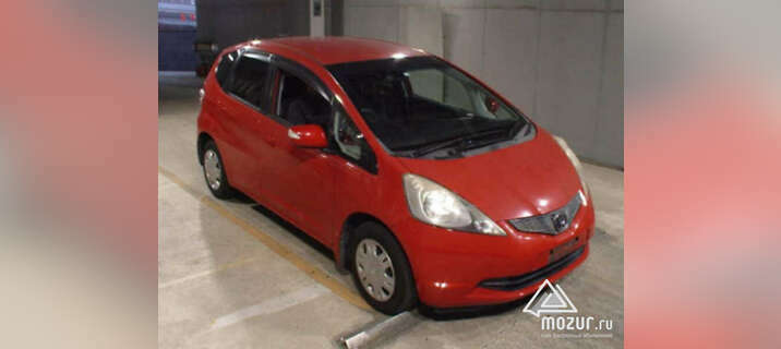 Honda Fit, 2010 в Москве Honda Fit, 2010 в Москве