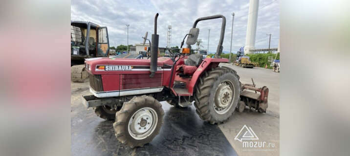 Трактор Shibaura S445A фреза 4х4 в Москве Трактор Shibaura S445A фреза 4х4 в Москве