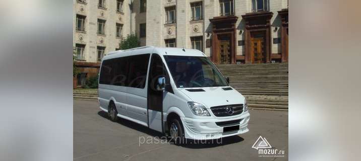 Микроавтобусы Мерседес заказ, аренда в Ханты-Мансийске