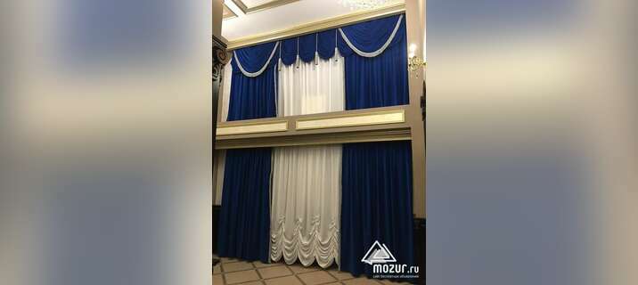 Пошив штор и одежды сцены для бюджетных организаций в Краснодаре