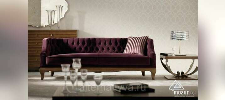 Классический диван в современном стиле в Самаре