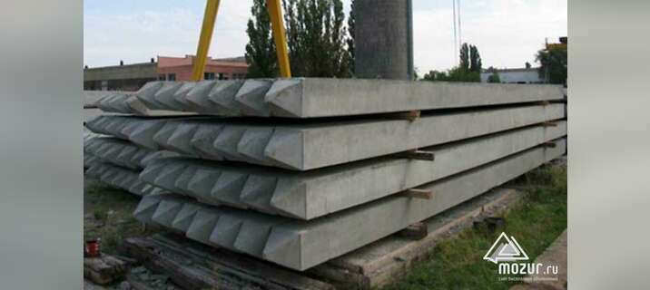 Сваи забивные железобетонные цельные для опор мостов в Смоленске