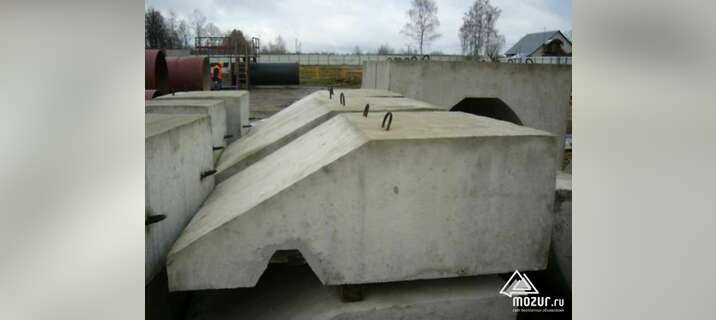 Утяжелители бетонные охватывающего типа УБОм в Смоленске